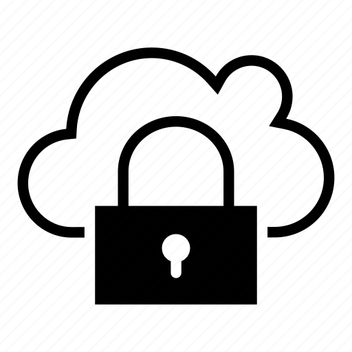 Communication, locked, padlock, protected, secure, secured cloud, service icon - Download on Iconfinder