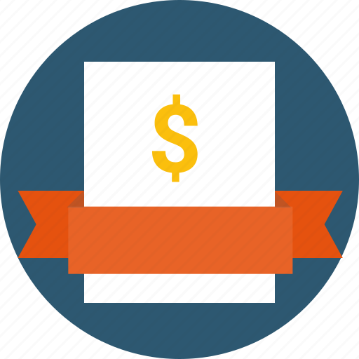 Bill, donate, donation, job, offer, order, payslip icon - Download on Iconfinder