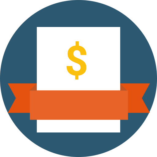 Bill, donate, donation, job, offer, order, payslip icon - Download on Iconfinder