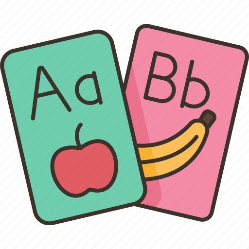 Alphabet, cards, letters, words, childhood icon - Download on Iconfinder