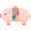 piggy, bank, money, saving, children 