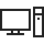 computer, desktop, monitor, pc, screen, device, technology 