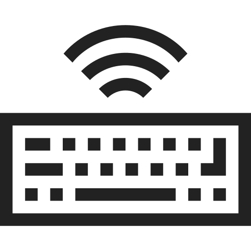 Key, keyboard, wireless, device, technology icon - Free download