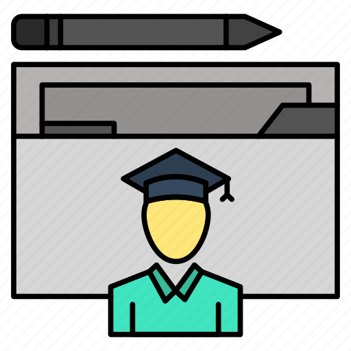 Avatar, education, graduate, graduation, scholar icon - Download on Iconfinder