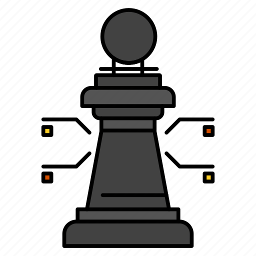 Chess, game, laptop, strategy icon - Download on Iconfinder