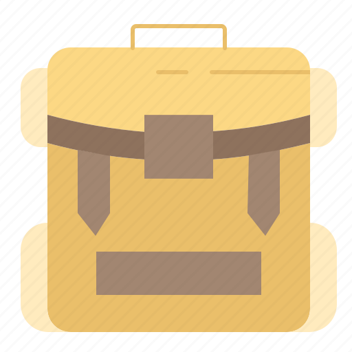 Bag, camping, hiking, luggage, zipper icon - Download on Iconfinder