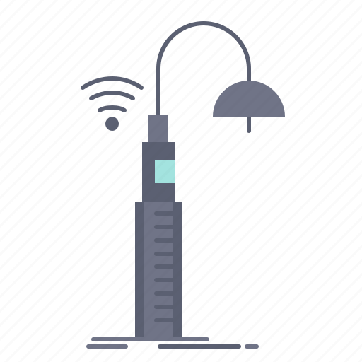Lights, smart, street, technology, wifi icon - Download on Iconfinder