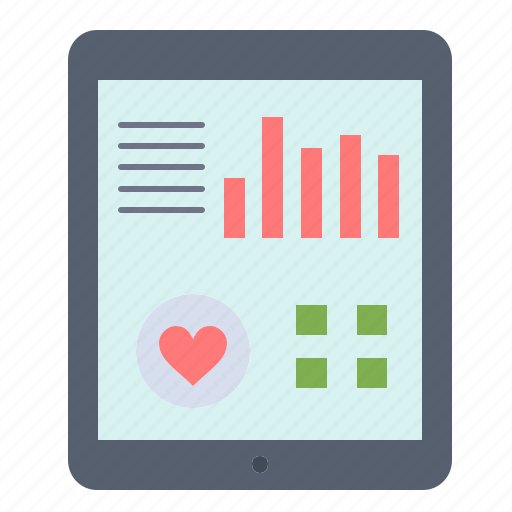 Health, heart, monitoring, patient, pulse, report icon - Download on Iconfinder