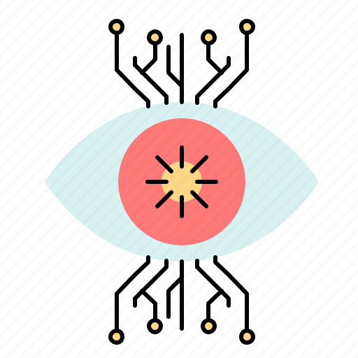 Eye, infrastructure, monitoring, surveillance, vision icon - Download on Iconfinder