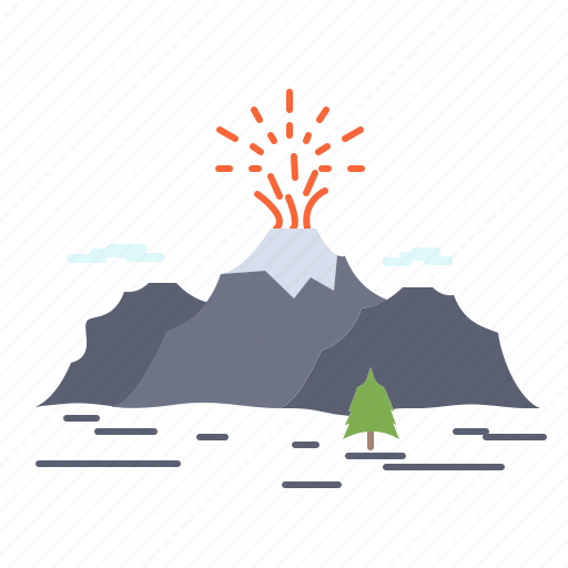 Blast, hill, landscape, mountain, nature icon - Download on Iconfinder