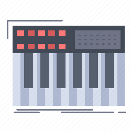 Keyboard, midi, synth, synthesiser, synthesizer icon - Download on Iconfinder