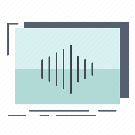 Audio, frequency, hertz, sequence, wave icon - Download on Iconfinder