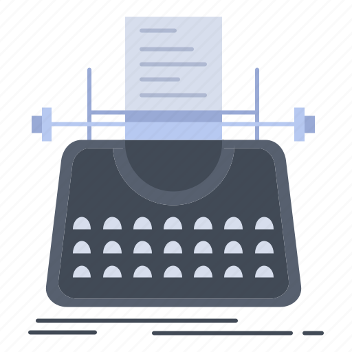 Article, blog, story, typewriter, writer icon - Download on Iconfinder