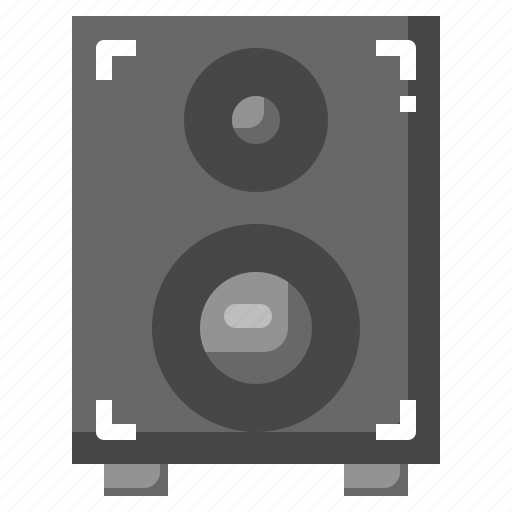 Speaker, music, subwoofer, woofer, loudspeaker icon - Download on Iconfinder