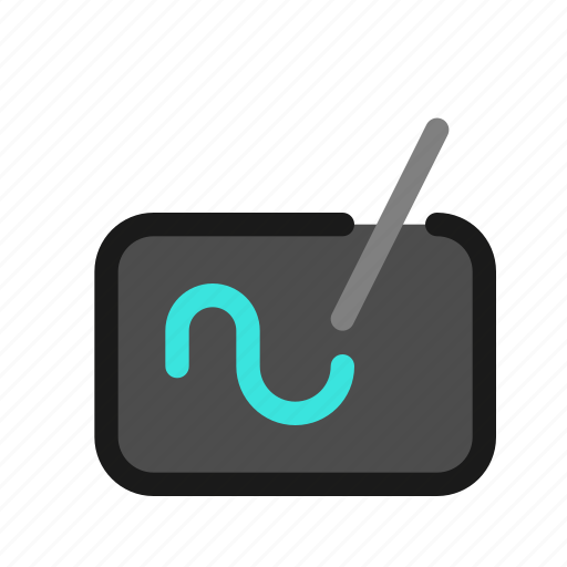 Pen, tablet, tab, drawing, signing, signature, draw icon - Download on Iconfinder