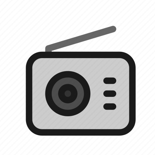 Radio, vintage, old, broadcast, show, program, channel icon - Download on Iconfinder