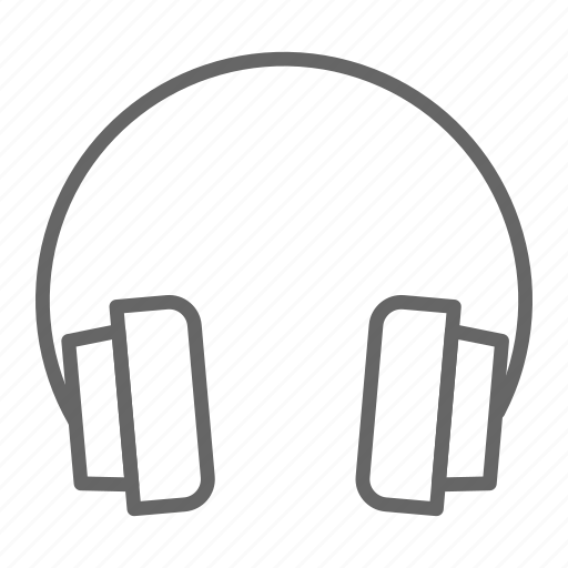 Audio, headphone, headset, hear, listen, music icon - Download on Iconfinder