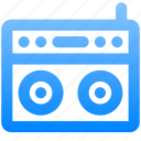 boombox, radio, audio, media, sound, dj, music