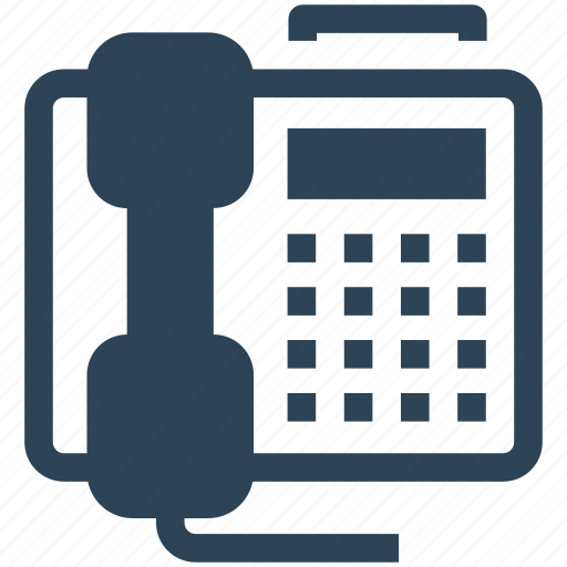 Device, telephone, phone, call, contact, fax icon - Download on Iconfinder