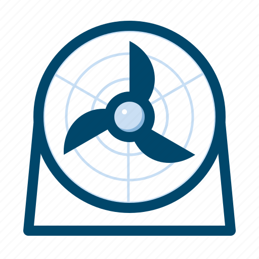 Electric fan, cooling, wind, desk fan icon - Download on Iconfinder