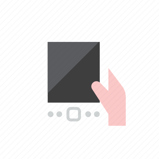 Hand, tablet icon - Download on Iconfinder on Iconfinder
