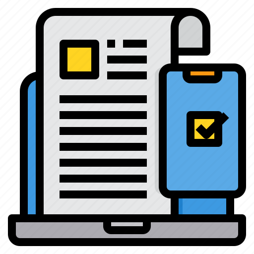 Checklist, device, service, technology icon - Download on Iconfinder