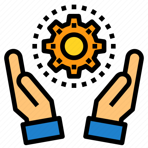 Device, hand, management, service, technology icon - Download on Iconfinder