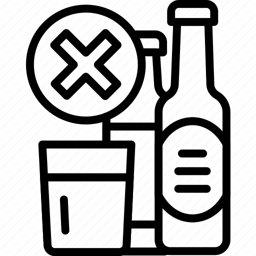 Forbidden, alcohol, drinks icon - Download on Iconfinder