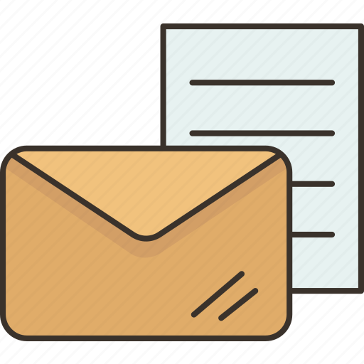 Envelope, mail, letter, paper, document icon - Download on Iconfinder