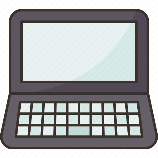 Laptop, notebook, computer, working, electronic icon - Download on Iconfinder
