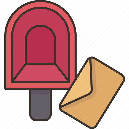 Mailbox, postal, address, letter, receive icon - Download on Iconfinder