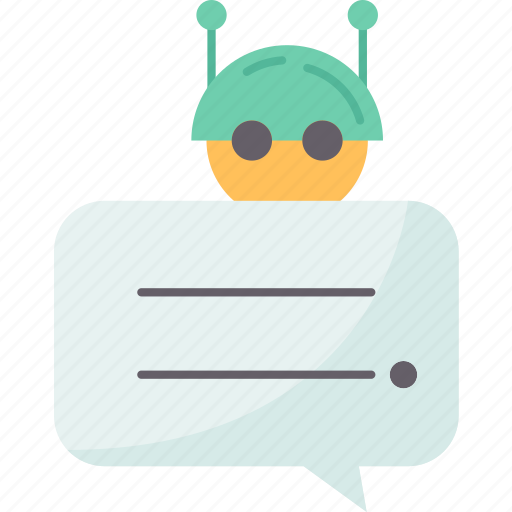 Chatbot, automatic, conversation, query, service icon - Download on Iconfinder