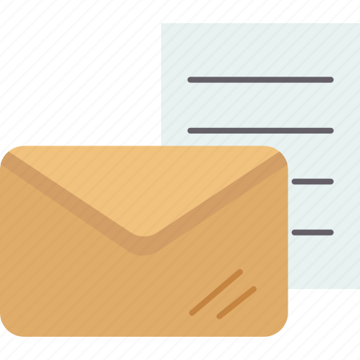 Envelope, mail, letter, paper, document icon - Download on Iconfinder