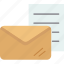 envelope, mail, letter, paper, document 