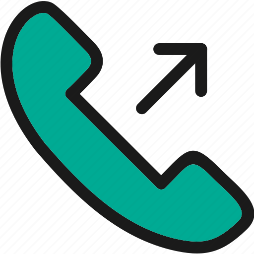 Call, outgoing, phone, telephone icon - Download on Iconfinder