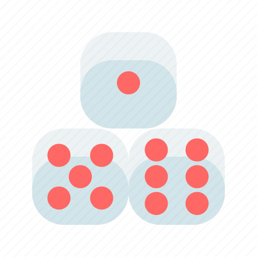 Casino, dice, gambling, game, triple icon - Download on Iconfinder