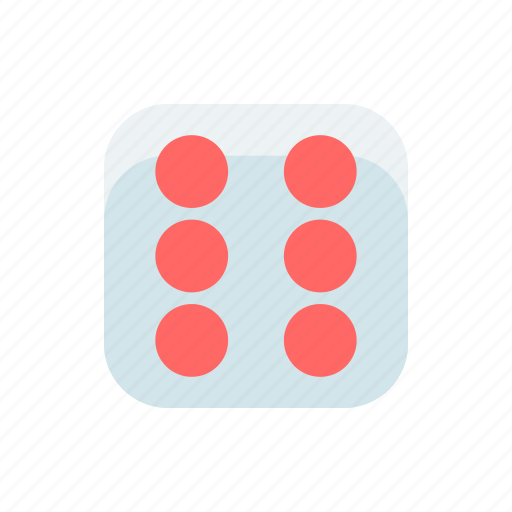 Casino, dice, gambling, game, six icon - Download on Iconfinder