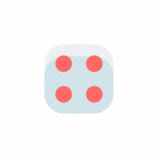 Casino, dice, four, gambling, game, small icon - Download on Iconfinder