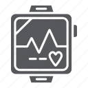 cardio, heart, heartbeat, pulse, pulsometer
