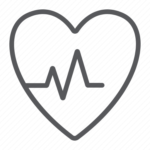 Cardio, cardiogram, heart, heartbeat, medical, pulse icon - Download on Iconfinder