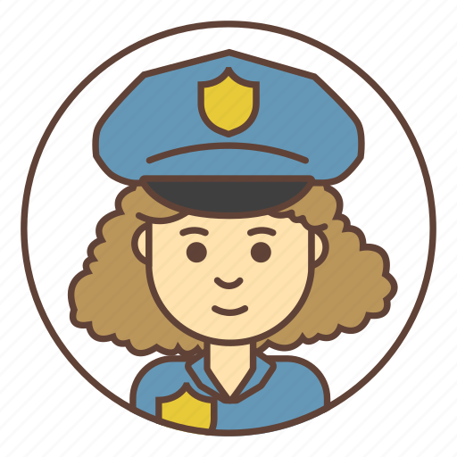 Avatar, cop, girl, officer, police, policeman icon - Download on Iconfinder