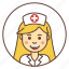 avatar, girl, medic, nurse 
