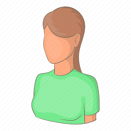 Avatar, girl, hair, long icon - Download on Iconfinder