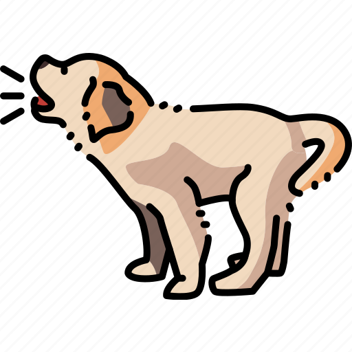 Golden, retriever, barks, puppy icon - Download on Iconfinder