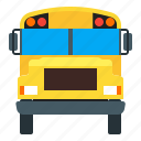 schoolbus, bus, vehicle, school