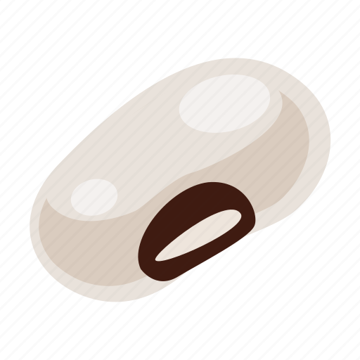 Bean, cooking, eyed, food, leguminous, peas, white icon - Download on Iconfinder