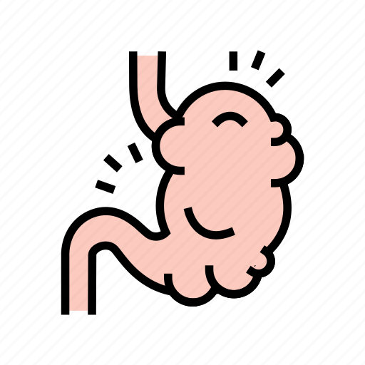 Bloating, digestion, system, disease, treatment, gastrointestinal icon - Download on Iconfinder