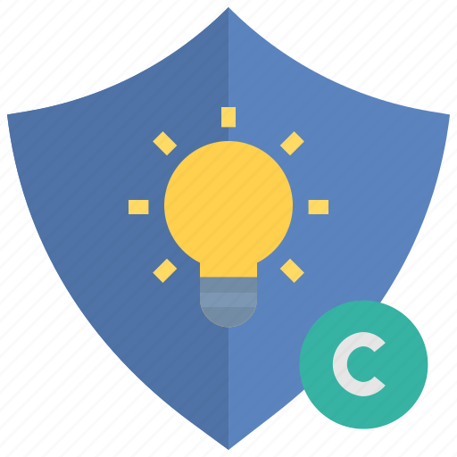 Copyright, license, protect, intellectual, property, patent, idea icon - Download on Iconfinder