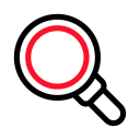 search, zoom, magnifying, glass, loupe, magnifier