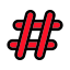 hash, hashtag, keyword, webpage, browser 